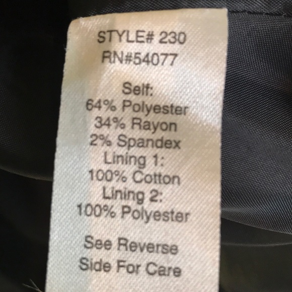 🧥CAbi Charcoal Bossy Jacket 16 - Picture 11 of 12